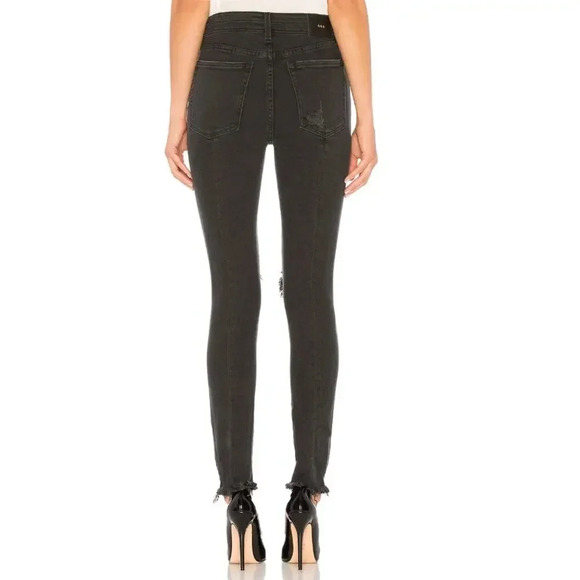 ICONS Objects of Devotion Valhalla Skinny Seam Jeans Stone Black Size 26 - Picture 4 of 9